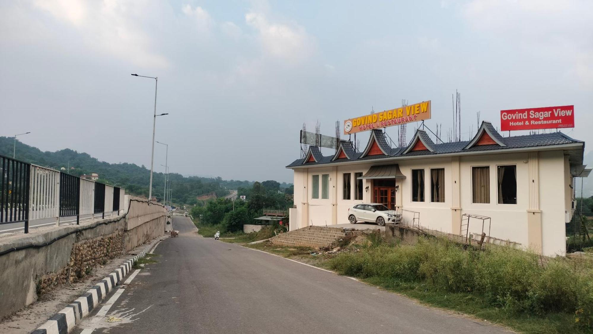 Govind Sagar View Hotel & Restaurant Bilaspur  Exteriér fotografie