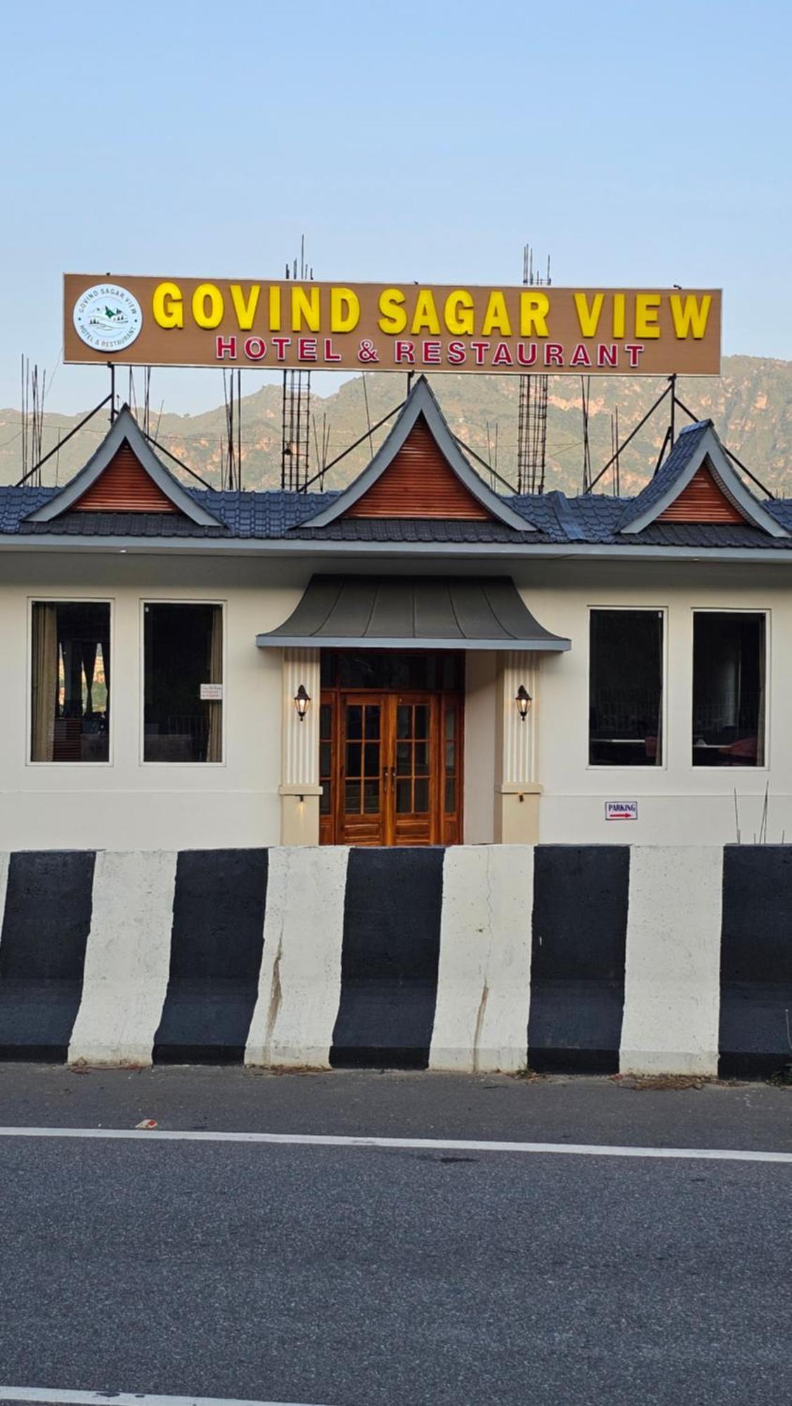 Govind Sagar View Hotel & Restaurant Bilaspur  Exteriér fotografie